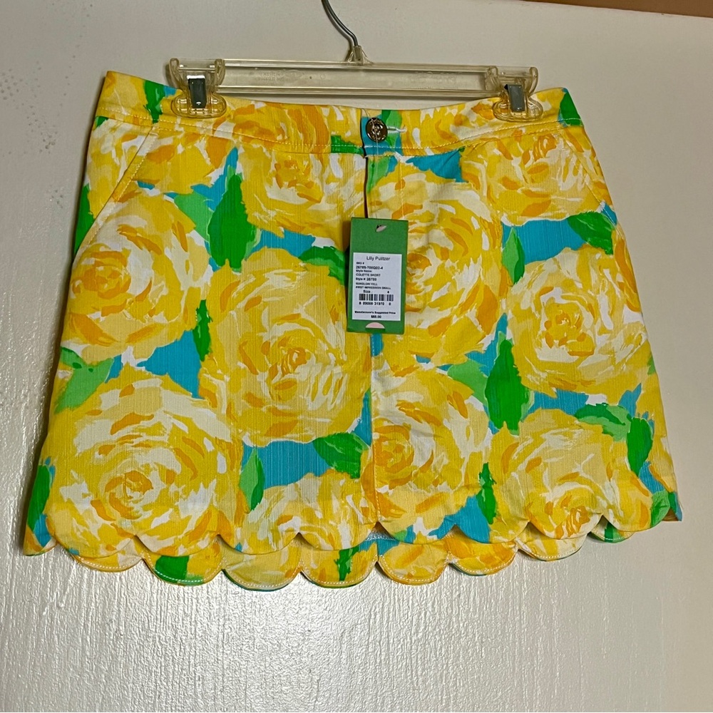 NWT Lilly Pulitzer Colette Skort in First Impression